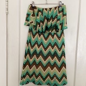 JUDIT MARCH (Anthropologie) Strapless Crochet Sundress, Sz Small